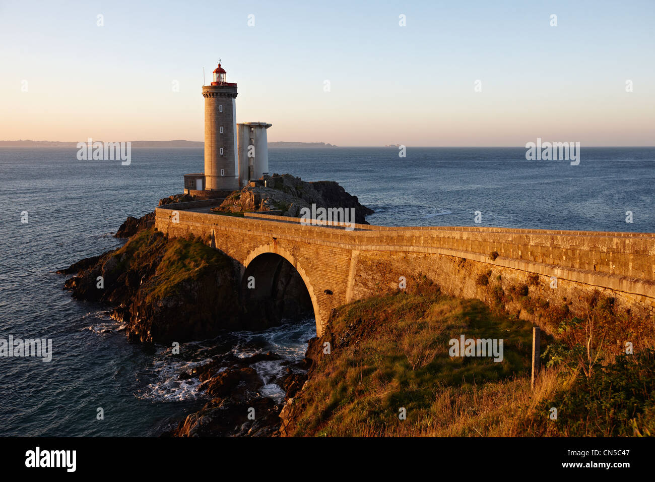 Francia, Finisterre, Iroise Mare, Goulet de Brest, Plouzane, Pointe du ...