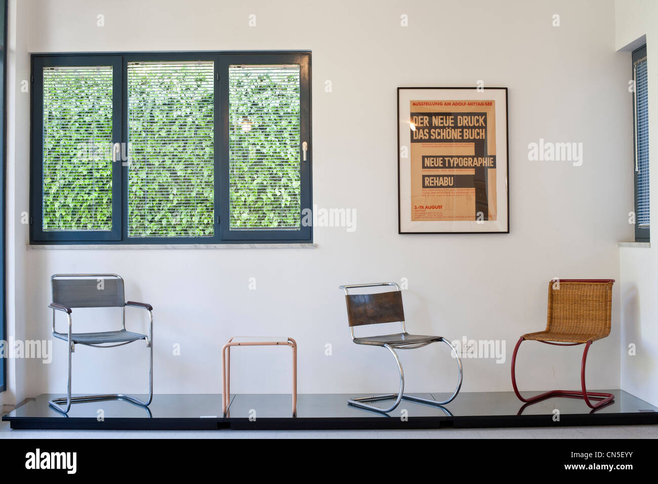 Israele, Tel Aviv, area elencati come patrimonio mondiale dall' UNESCO, Bialik street, Shlomo Yafe casa costruita nel 1935 dall'architetto Shlomo Foto Stock