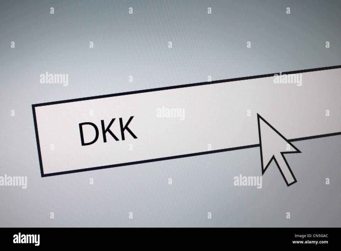 Corona danese Foto Stock