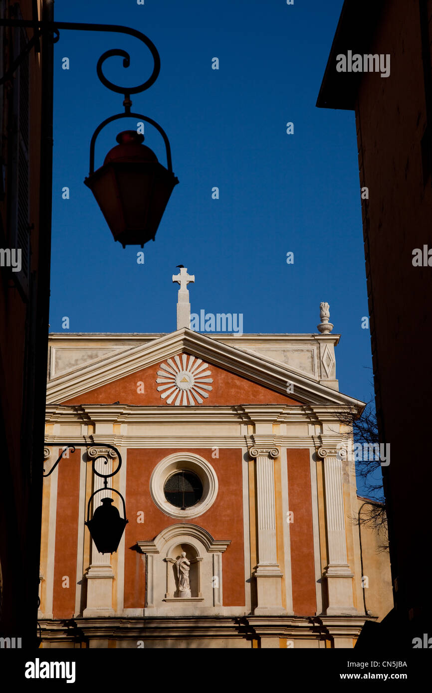 Francia, Alpes Maritimes, Antibes, città vecchia, cattedrale Foto Stock