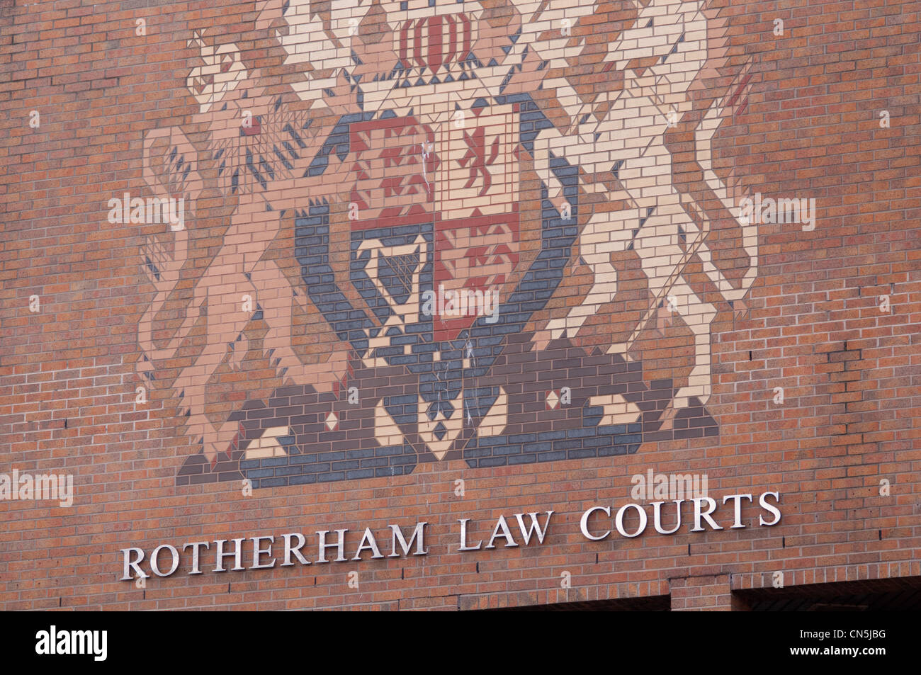 Rotherham Magistrates Court Foto Stock