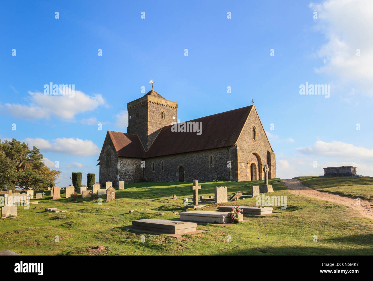 Santi Martha's chiesa, Chilworth, Surrey Foto Stock