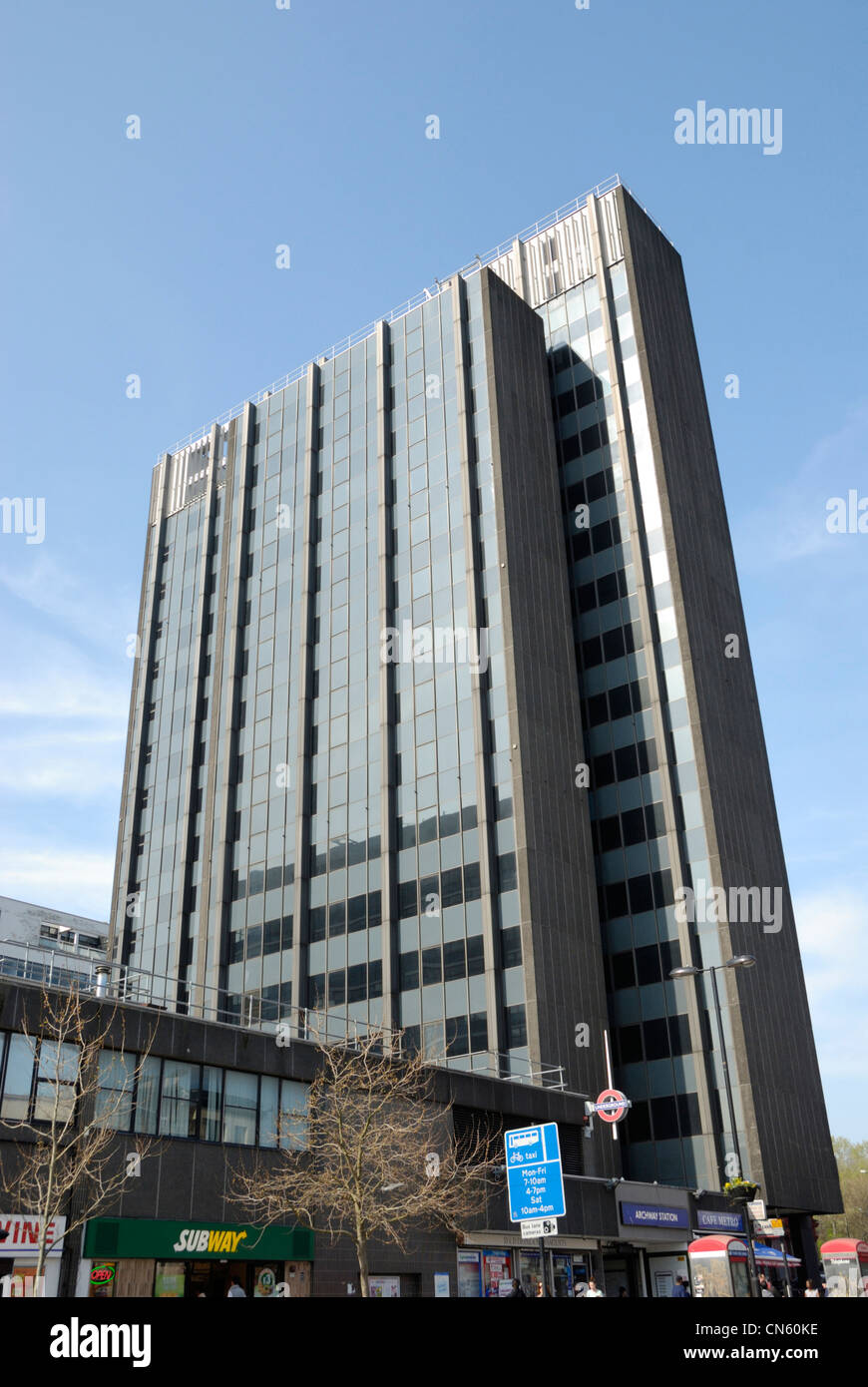 Archway Tower ( 2 Junction Road ), Archway, London, Regno Unito Foto Stock Archway Tower ( 2 Junction Road ), Archway, London, Regno Unito Foto Stock