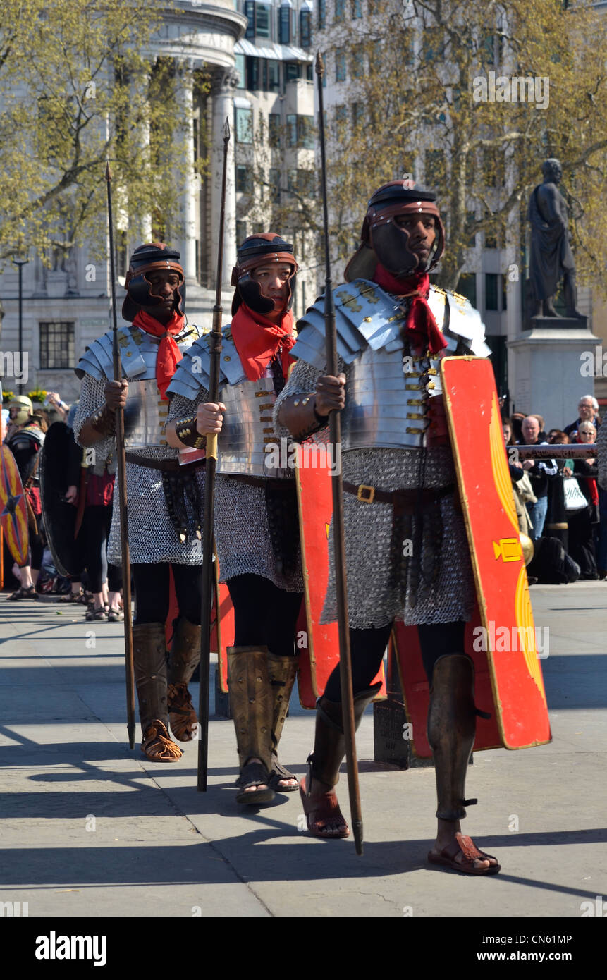 La passione di Gesù - Venerdì Santo, Pasqua, Trafalgar Square , London 2012 Foto Stock