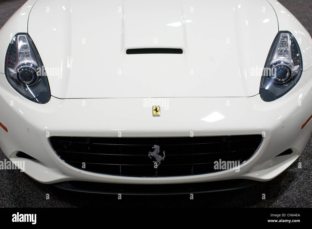 Una Ferrari sul display a 2012 Washington Auto Show. Foto Stock