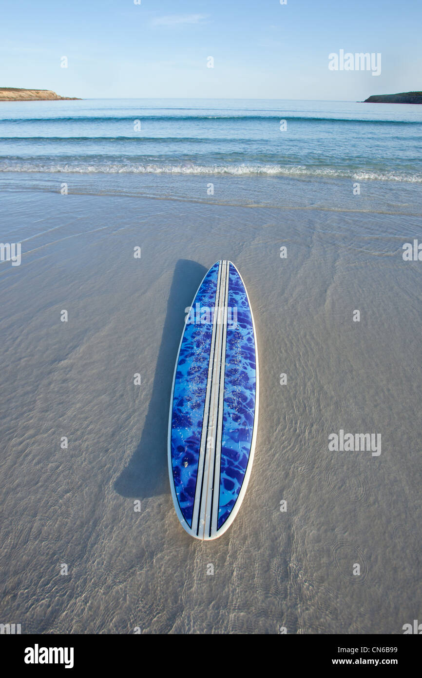 Tavole da surf in spiaggia. Penisola di Eyre. Il South Australia. Foto Stock