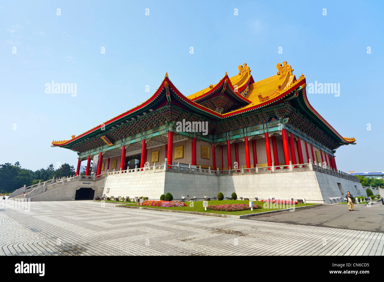 La National Concert Hall, Liberty Square (aka Piazza della Libertà), Taipei, Taiwan. JMH5668 Foto Stock