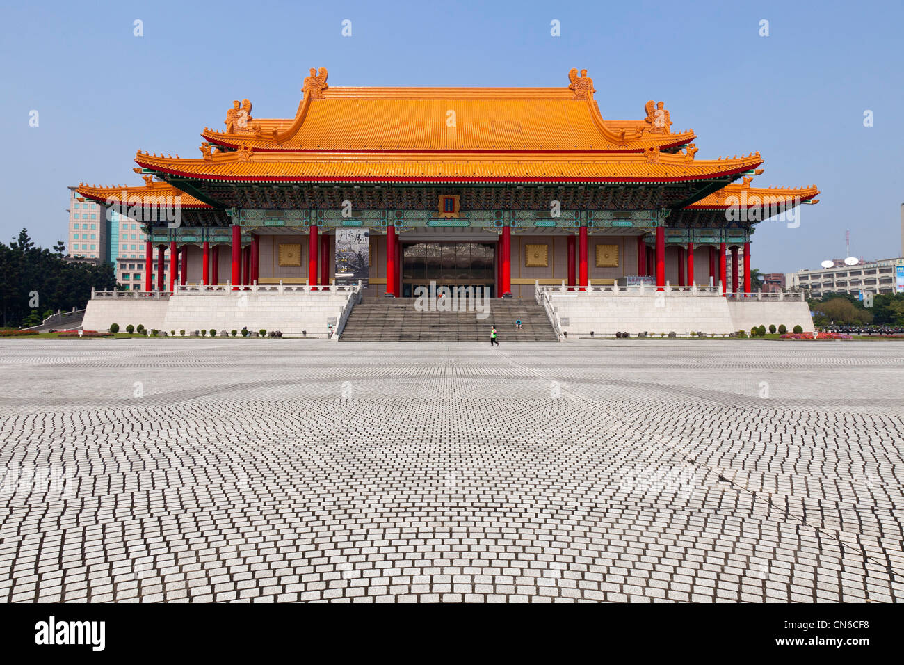 La National Concert Hall, Liberty Square (aka Piazza della Libertà), Taipei, Taiwan. JMH5671 Foto Stock