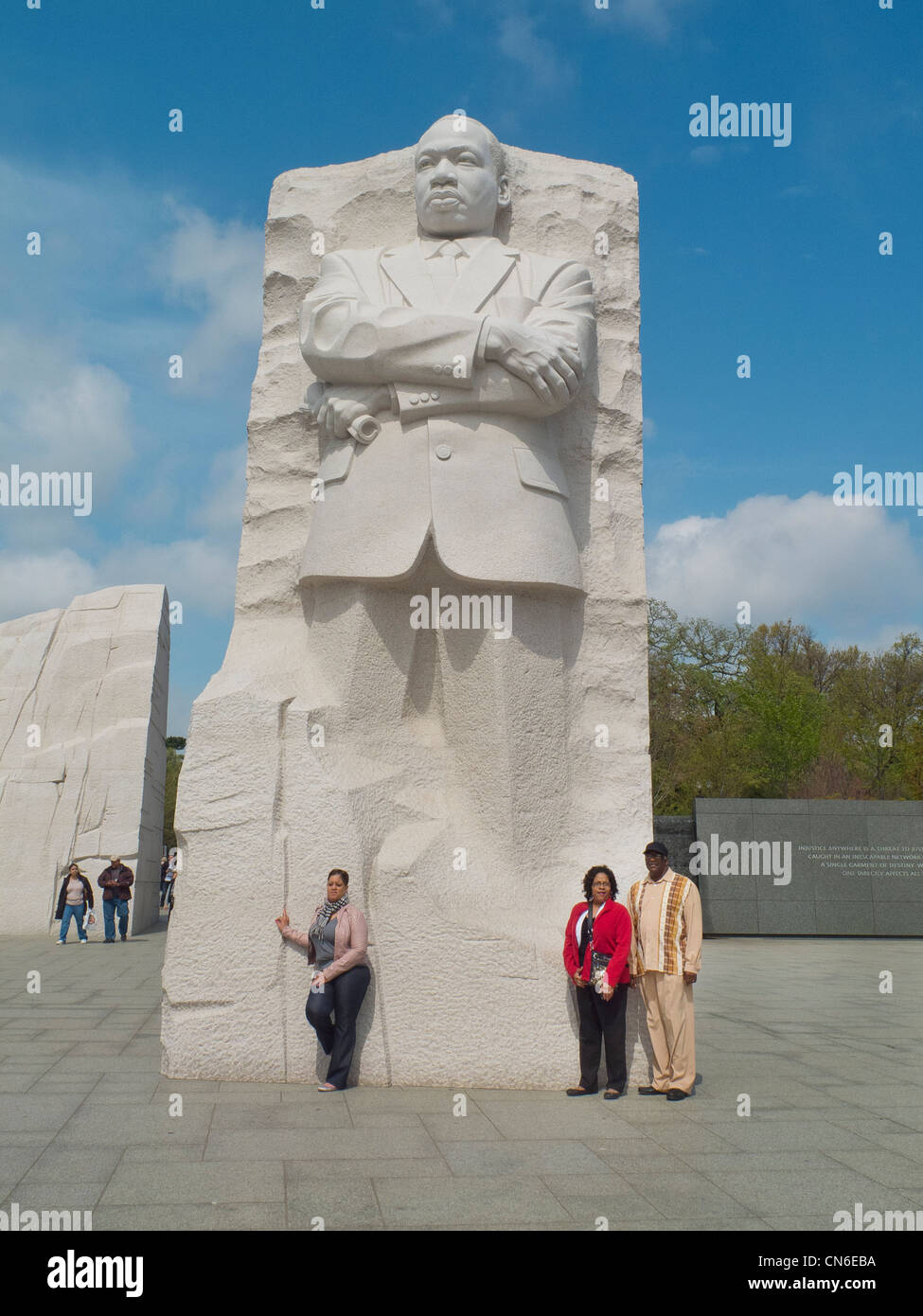 Martin Luther King Jr. memorial a Washington DC Foto Stock