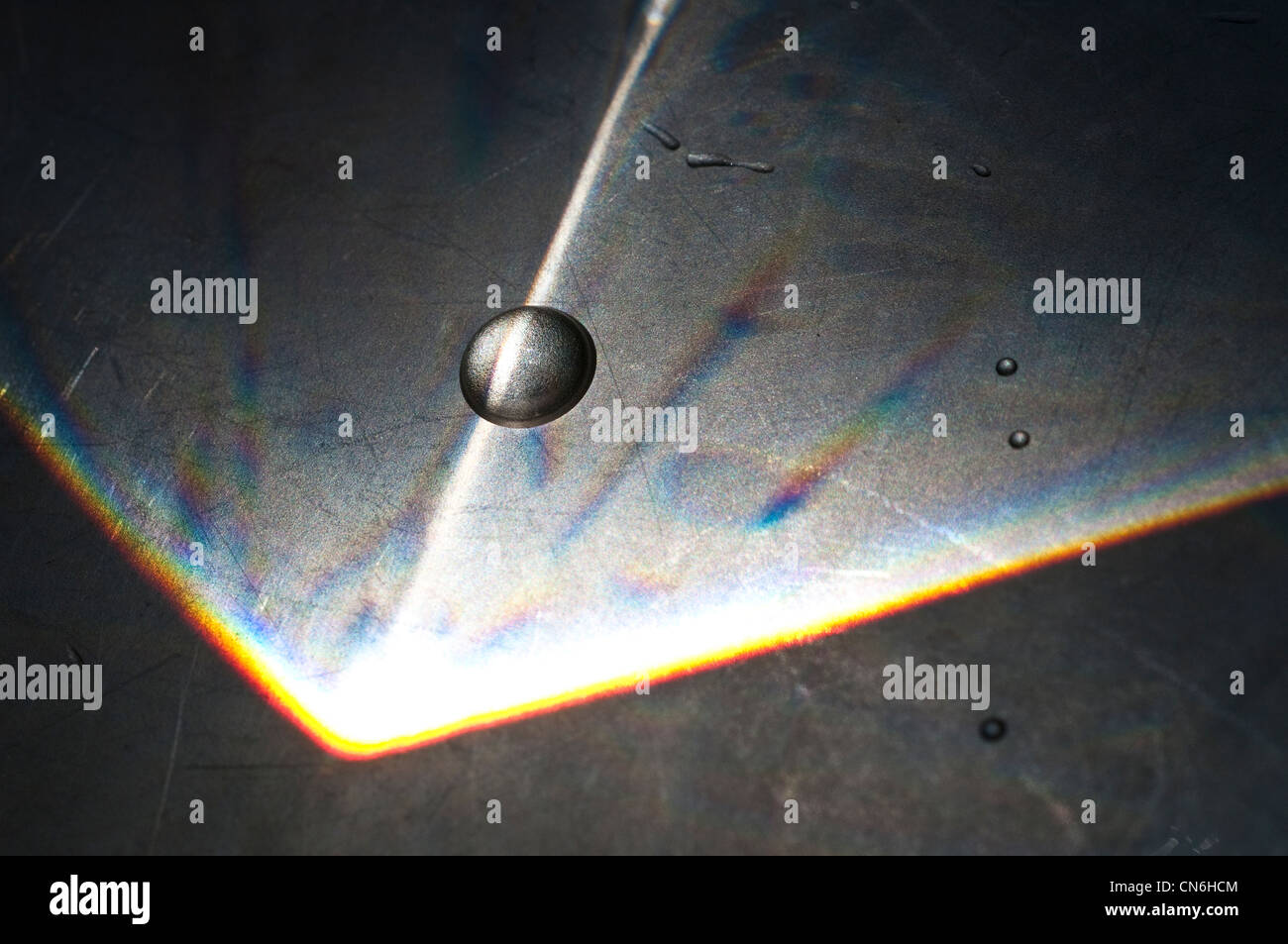 Abstract con un cerchio Foto Stock