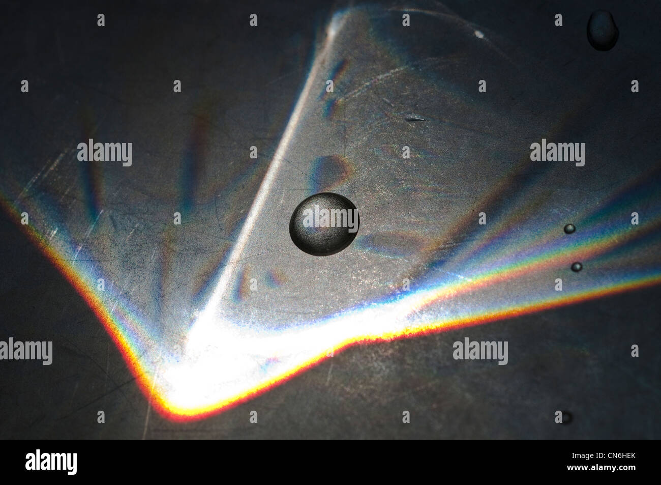 Abstract con un cerchio Foto Stock