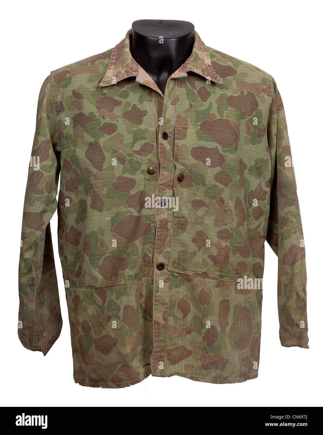 USMC WW11 camouflage jacket Foto Stock