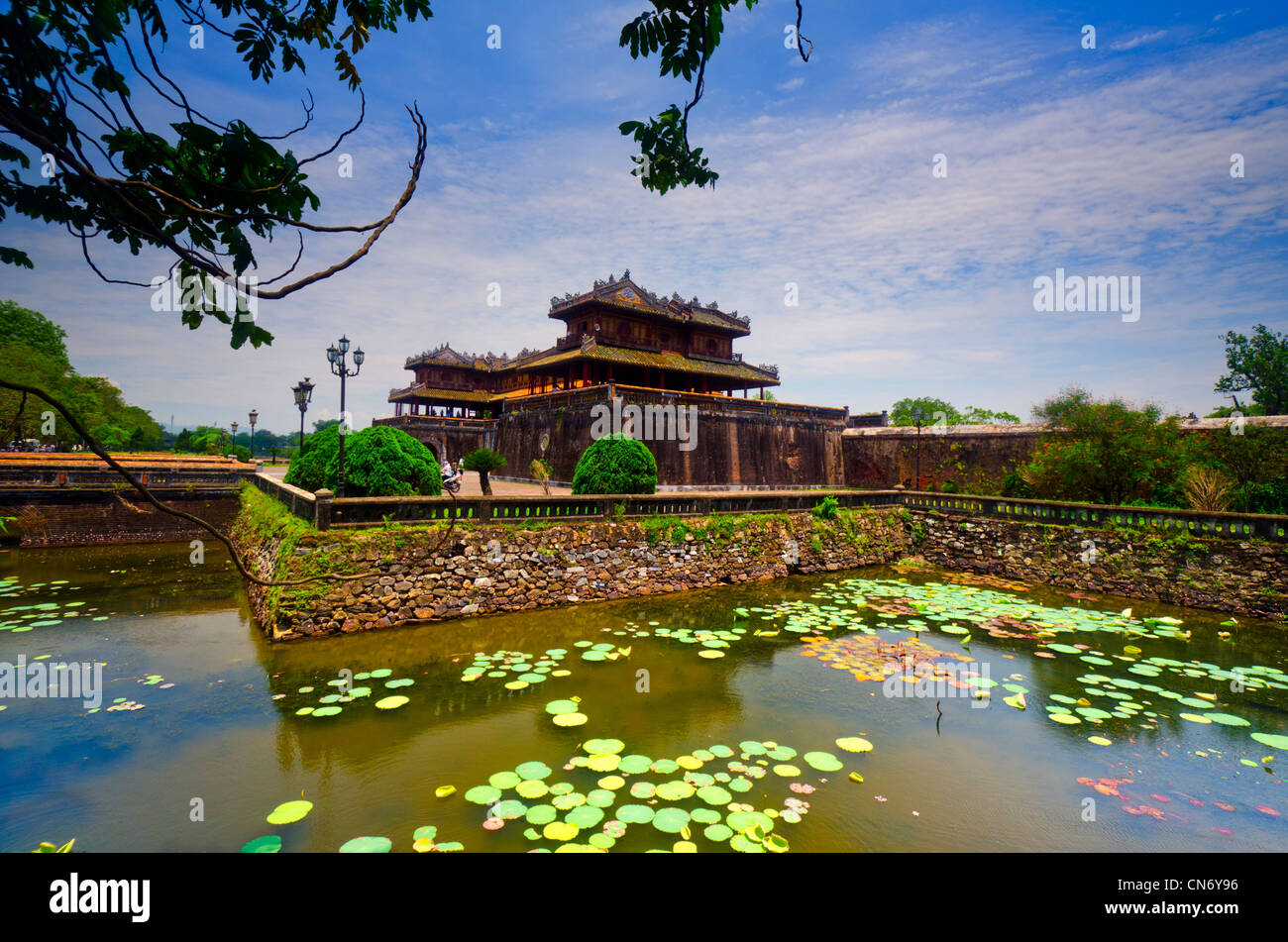 Ingresso alla città imperiale, tonalità, Vietnam Foto Stock