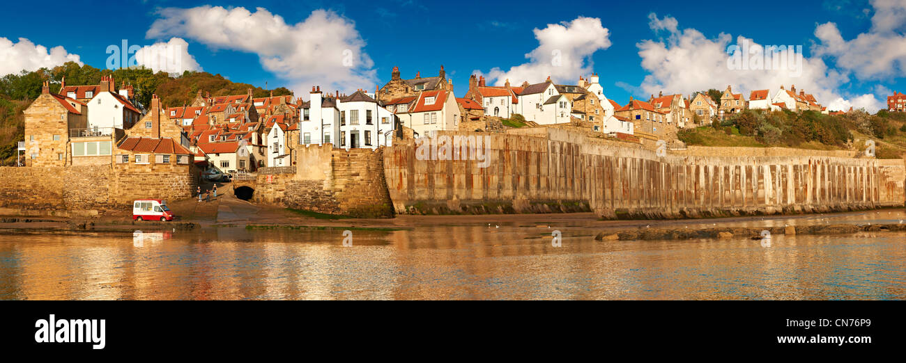 Robin Hood's Bay, North Yorkshire, Inghilterra. Foto Stock