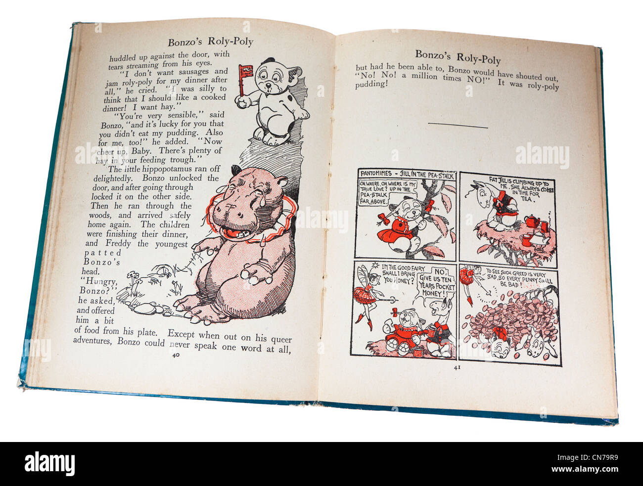 Storia illustrata dai bambini del bonzo Libro di racconti pubblicati nel 1930, REGNO UNITO Foto Stock