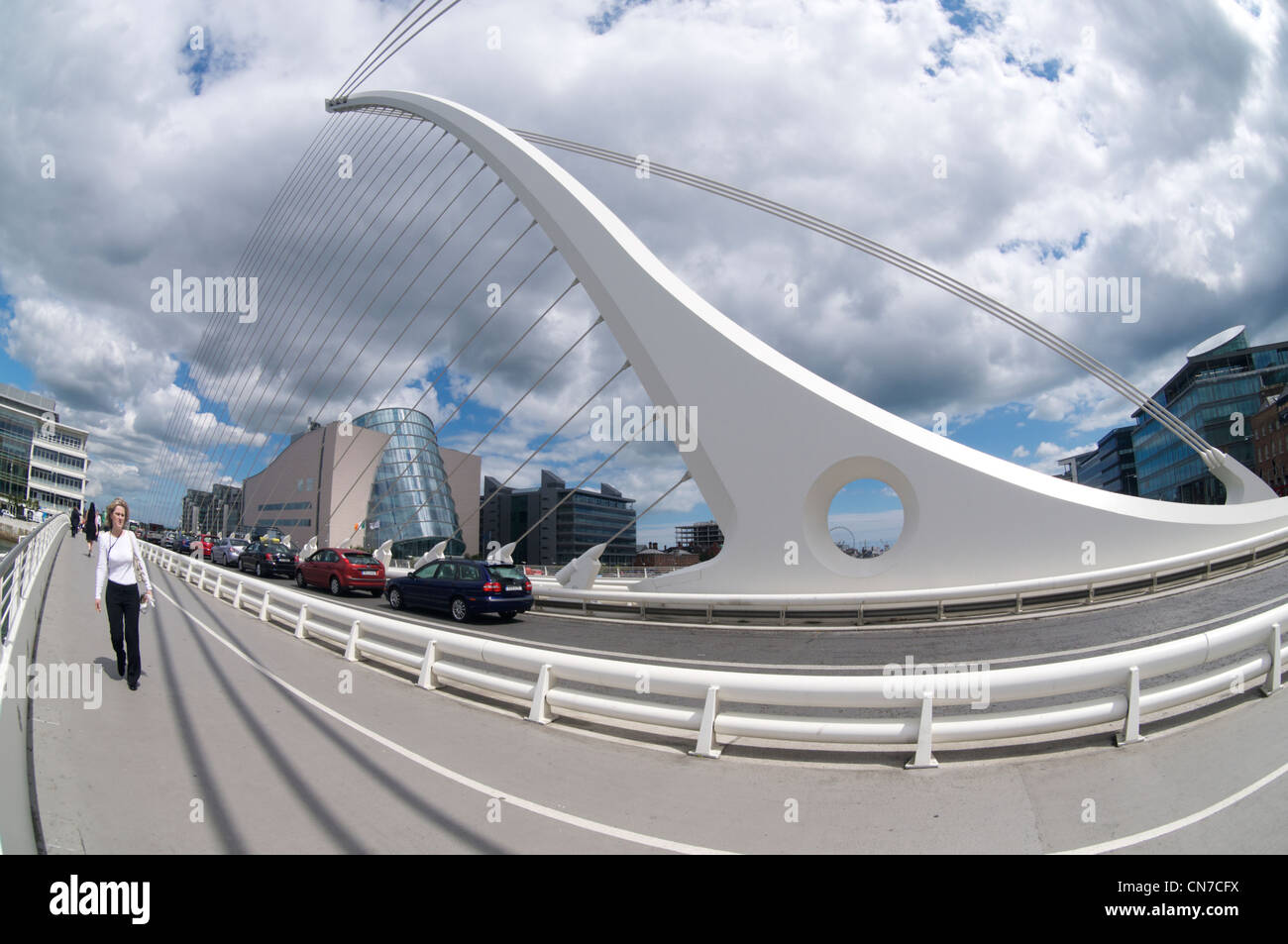 Samuel Beckett Arpa Bridge Foto Stock