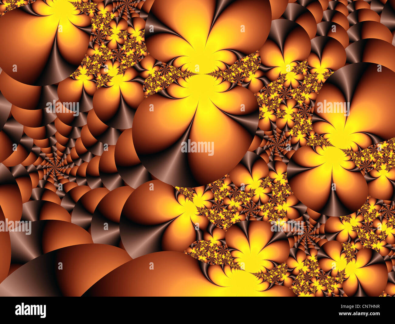 Abstract calcolato generato arte Foto Stock