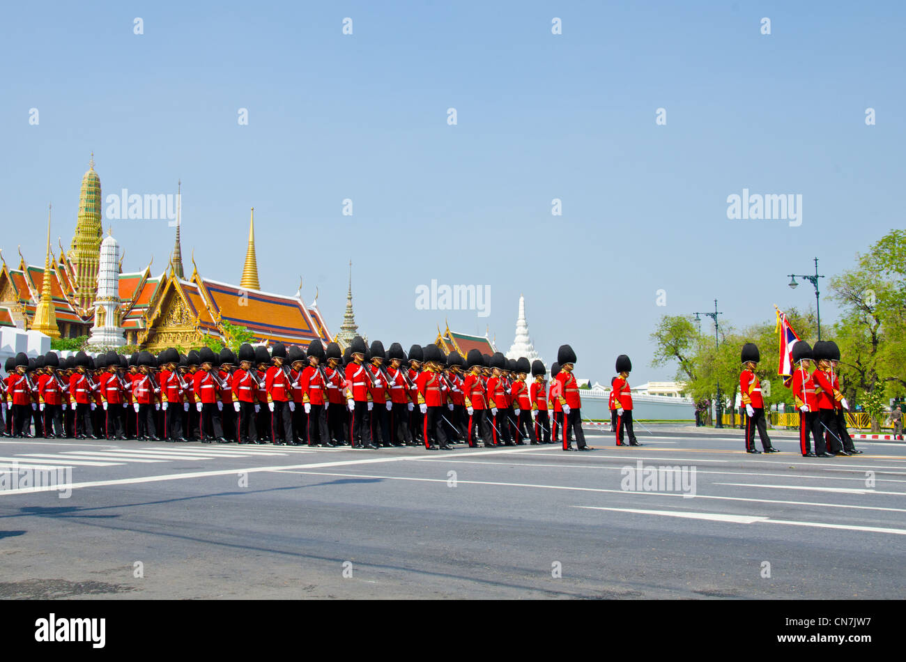 Royal cremazione di Sua Altezza Reale la Principessa Bejaratana Rajasuda a Sanam Luang di Bangkok Foto Stock