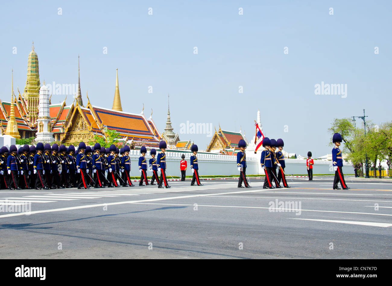 Royal cremazione di Sua Altezza Reale la Principessa Bejaratana Rajasuda a Sanam Luang di Bangkok Foto Stock