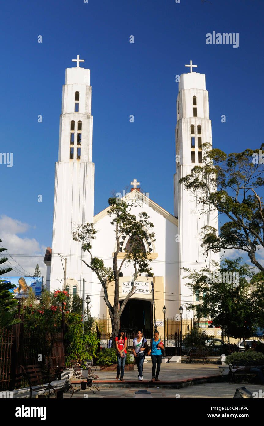 Repubblica Dominicana, provincia di Santiago de Santiago de los Caballeros, chiesa di Nuestra Señora de la Altagracia Foto Stock