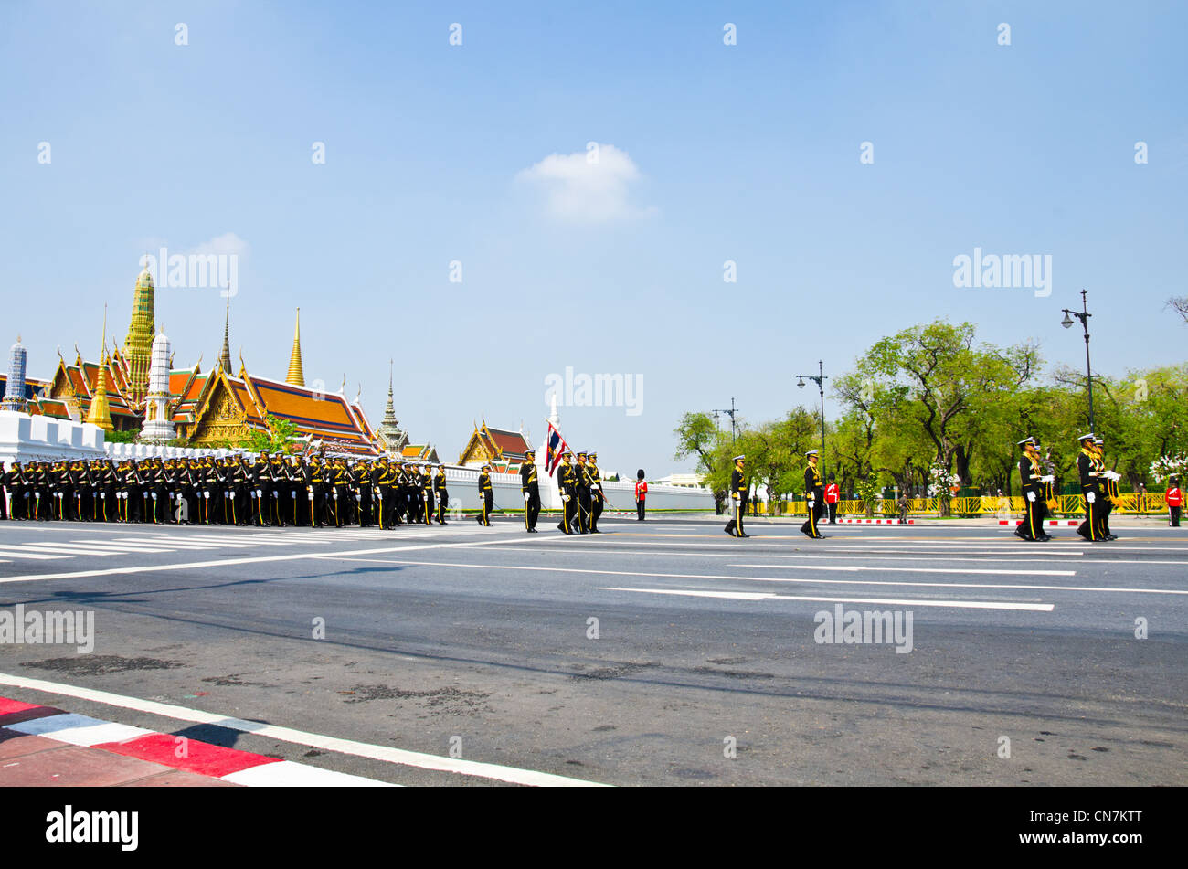Royal cremazione di Sua Altezza Reale la Principessa Bejaratana Rajasuda a Sanam Luang di Bangkok Foto Stock
