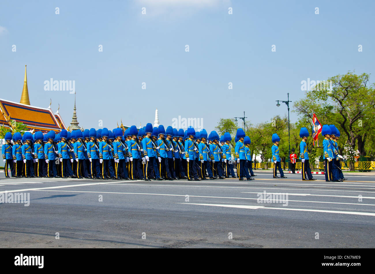 Royal cremazione di Sua Altezza Reale la Principessa Bejaratana Rajasuda a Sanam Luang di Bangkok Foto Stock