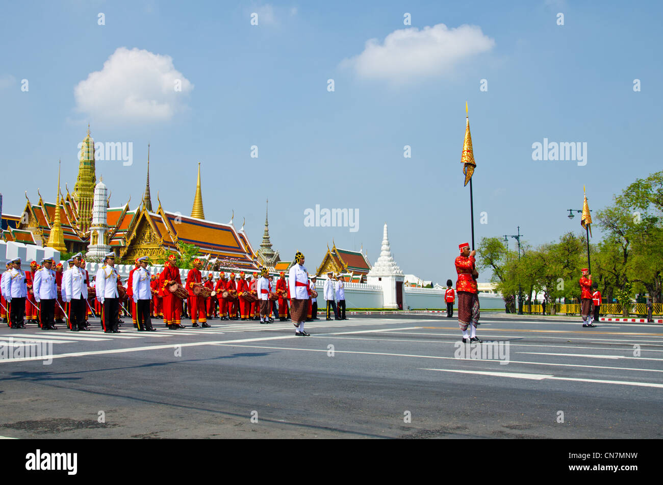 Royal cremazione di Sua Altezza Reale la Principessa Bejaratana Rajasuda a Sanam Luang di Bangkok Foto Stock