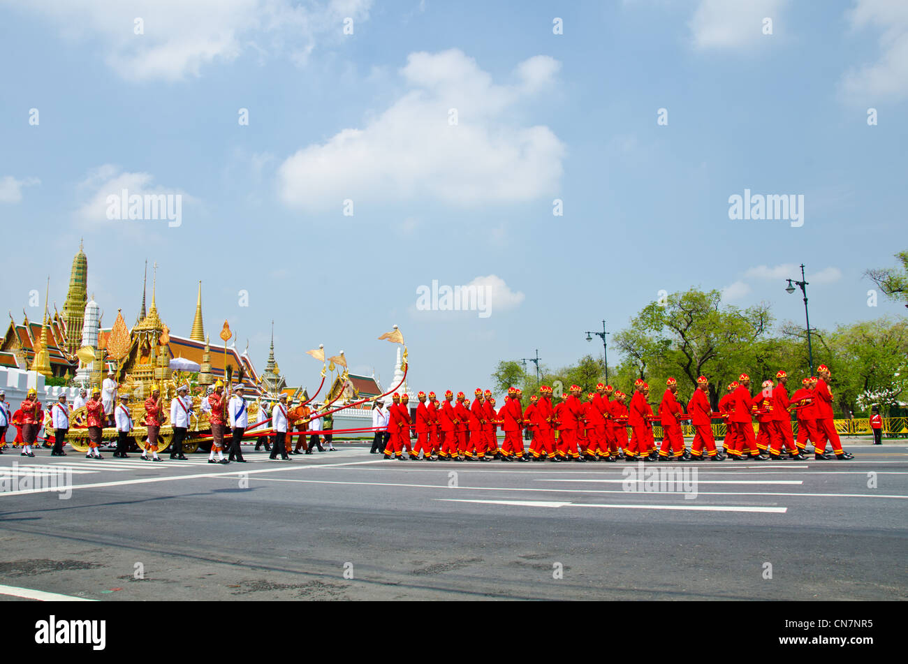 Royal cremazione di Sua Altezza Reale la Principessa Bejaratana Rajasuda a Sanam Luang di Bangkok Foto Stock