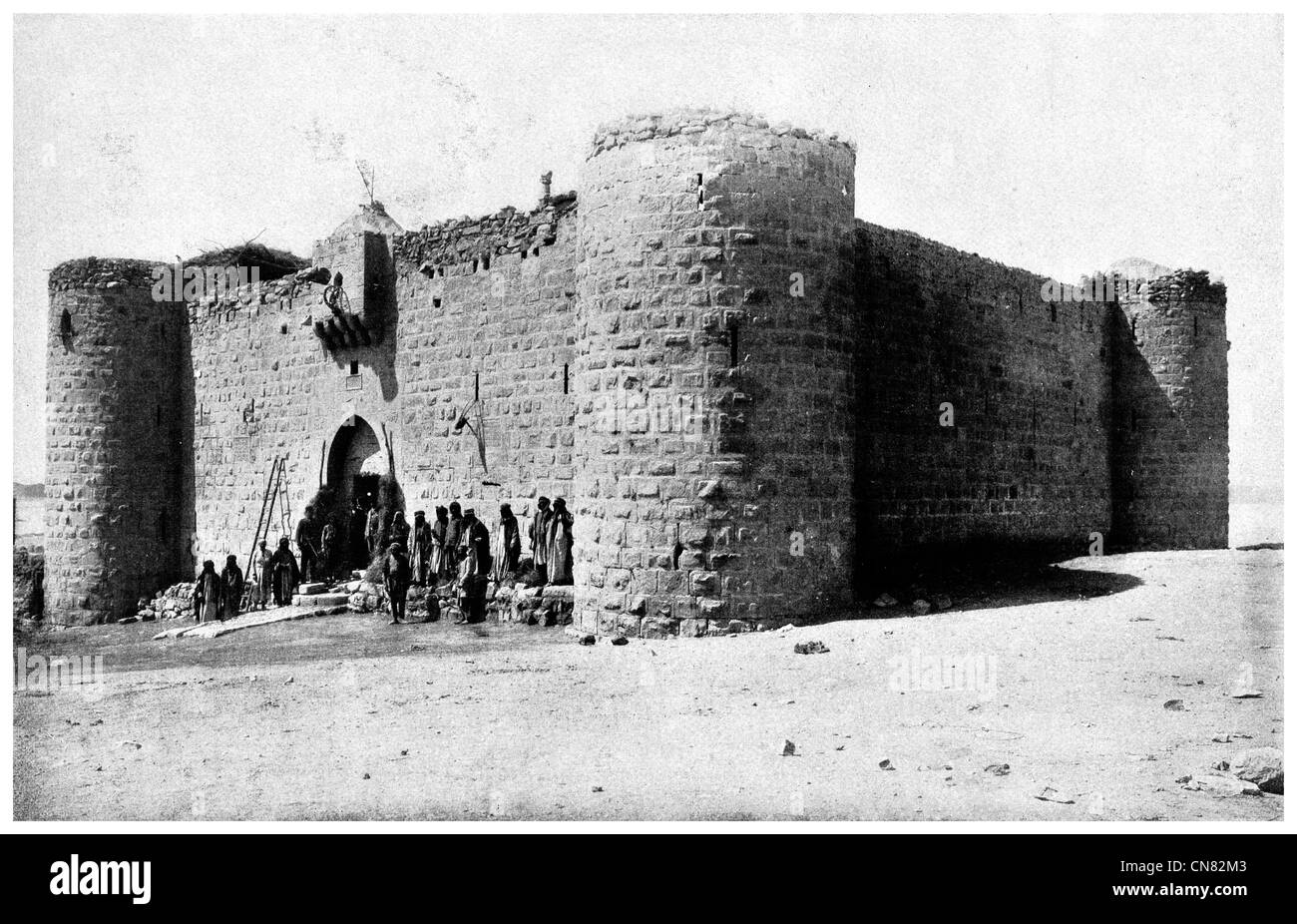 1917 Arabian Fort Foto Stock