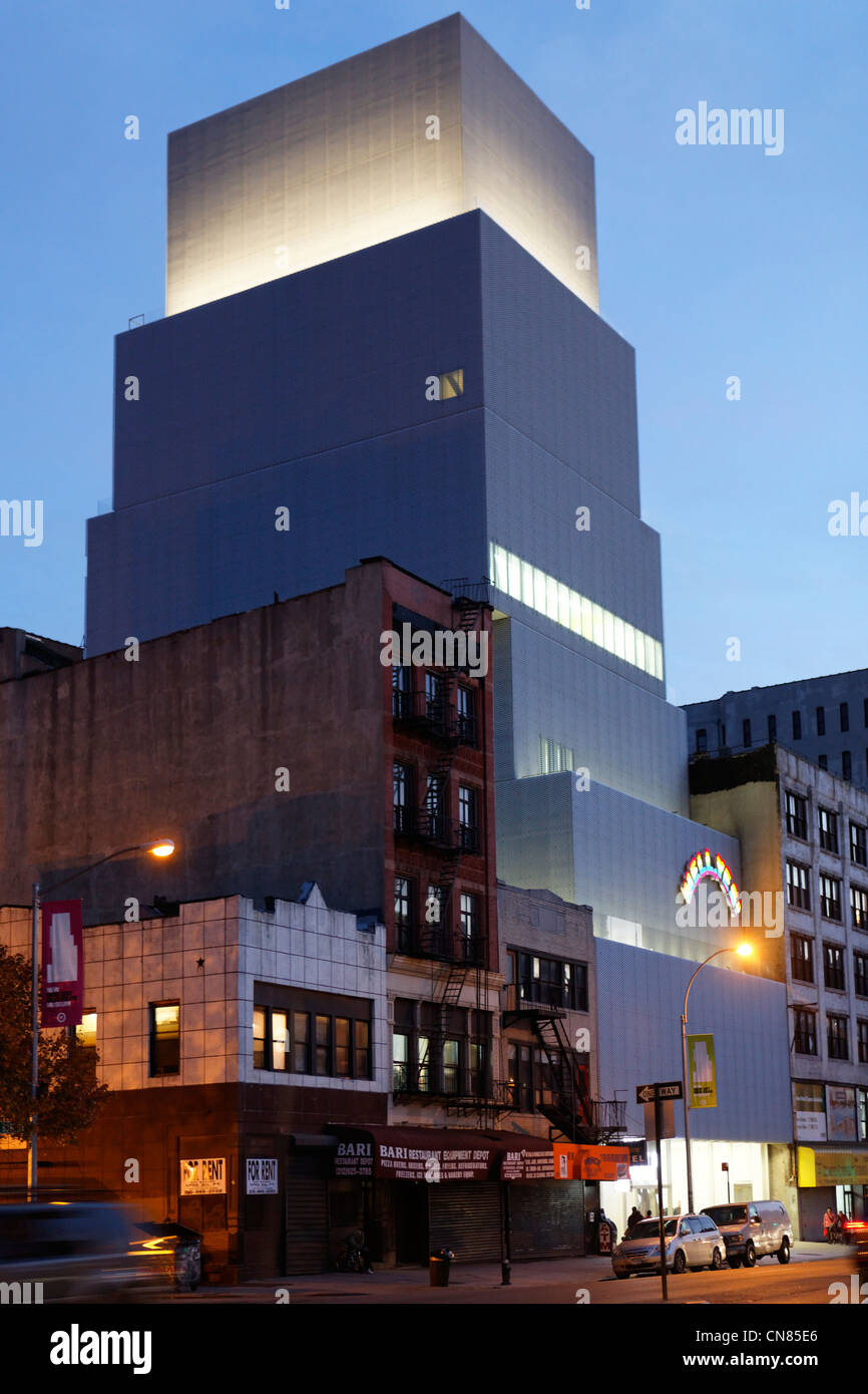 Stati Uniti, New York City, Manhattan Lower East Side, il nuovo museo di arte contemporanea, 235 Bowery Street Foto Stock