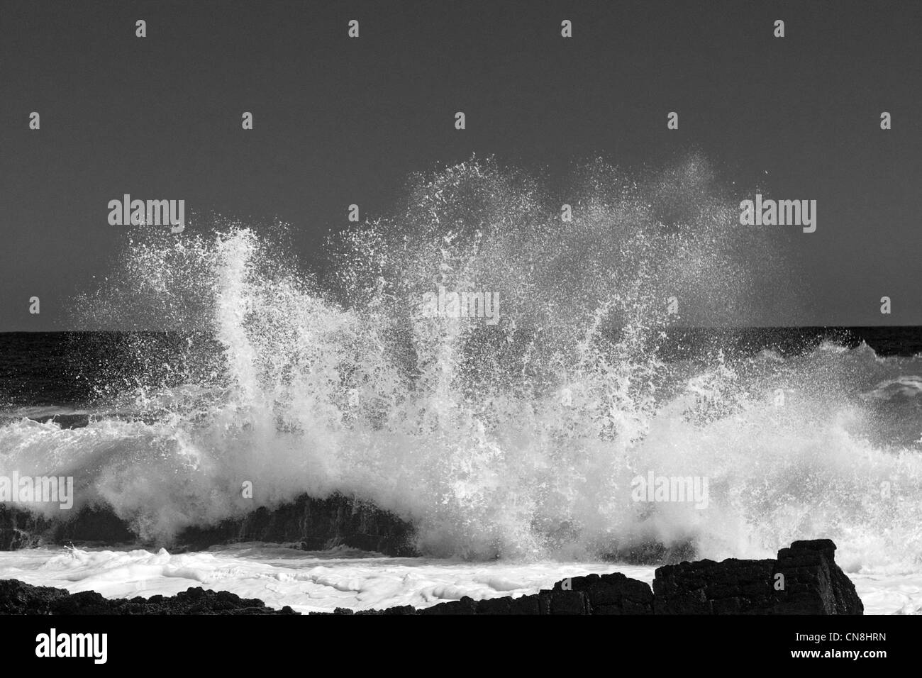 Storm'S River Mouth, Tsitsikamma Nature Reserve, Garden Route, Sudafrica Foto Stock