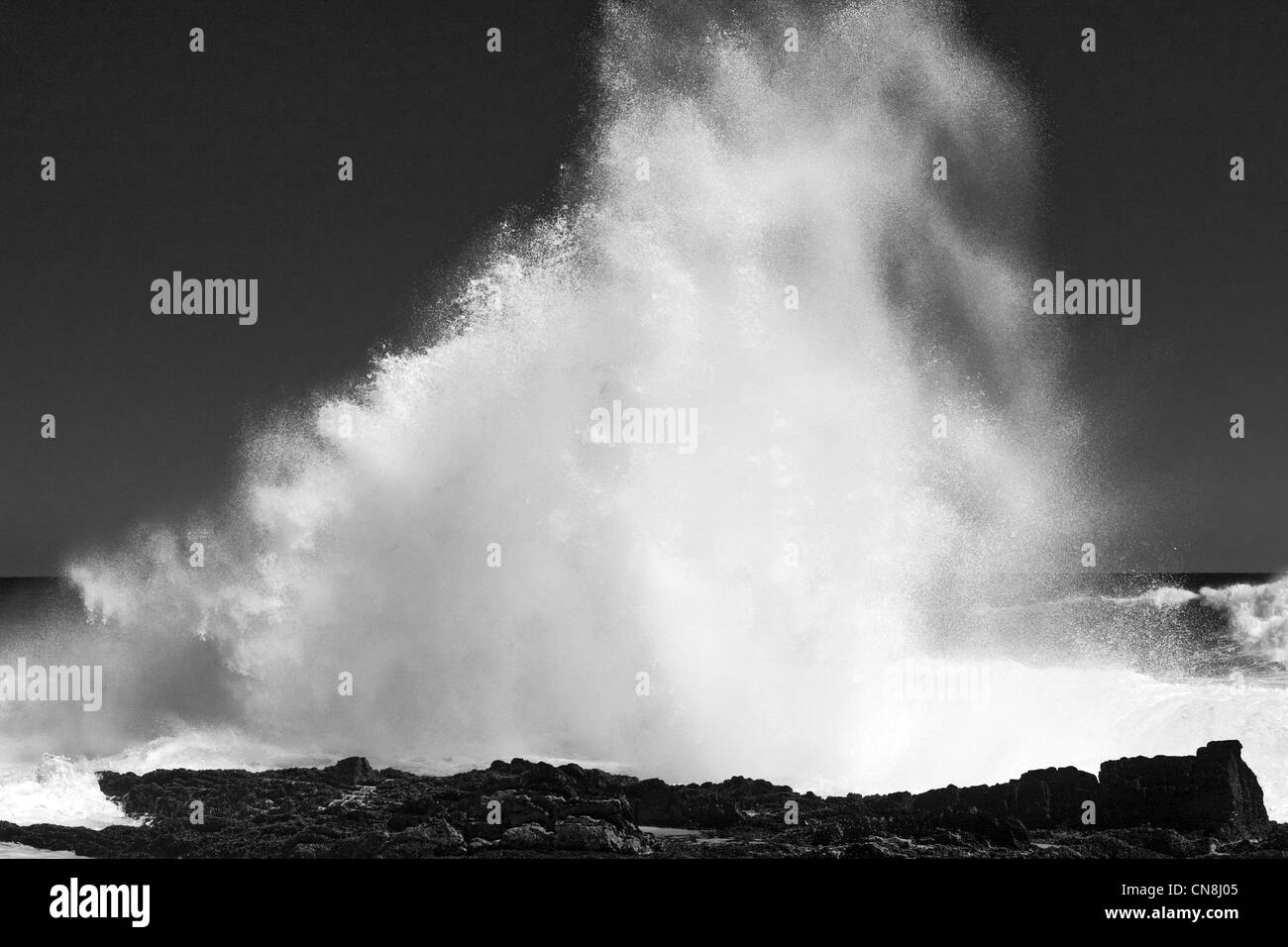 Storm'S River Mouth, Tsitsikamma Nature Reserve, Garden Route, Sudafrica Foto Stock