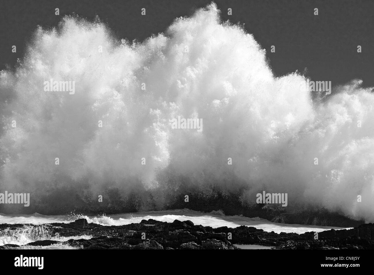 Storm'S River Mouth, Tsitsikamma Nature Reserve, Garden Route, Sudafrica Foto Stock