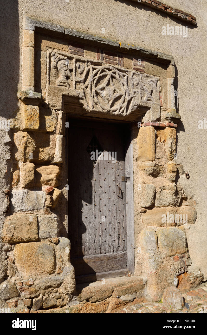 Francia, Indre, Berry, Saint Benoit du Sault, etichettati Les Plus Beaux Villages de France (i più bei villaggi di Foto Stock