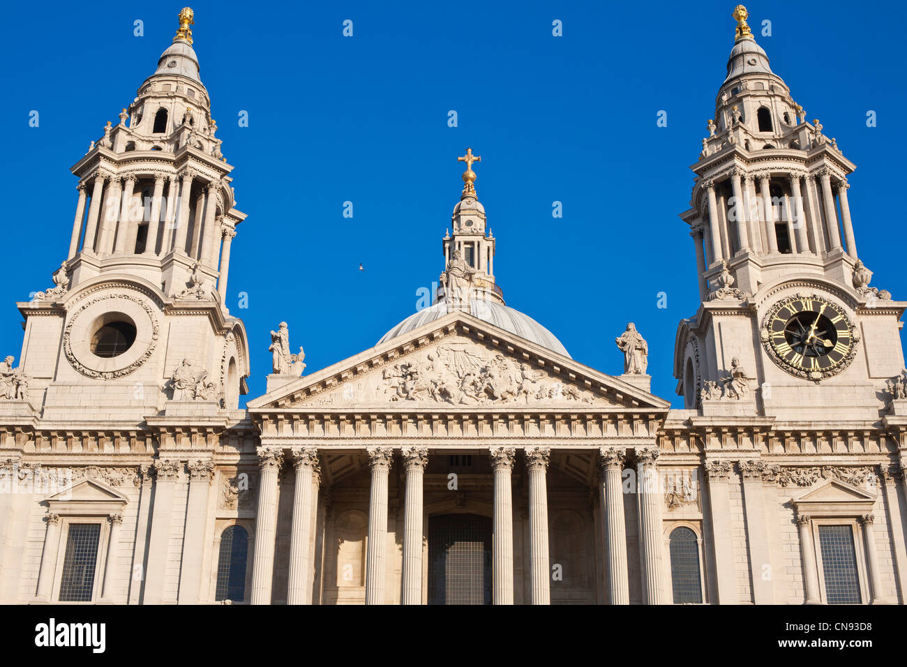 Regno Unito, Londra, la città, la cattedrale di San Paolo, progettata dall'architetto britannico Christopher Wren, inaugurato nel 1710 Foto Stock