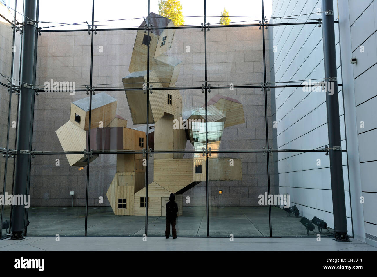 Francia, Bas Rhin, Strasburgo, Musée d'Art Moderne et Contemporain de Strasbourg anche chiamato MAMCS (Museo di Arte Moderna e la Foto Stock