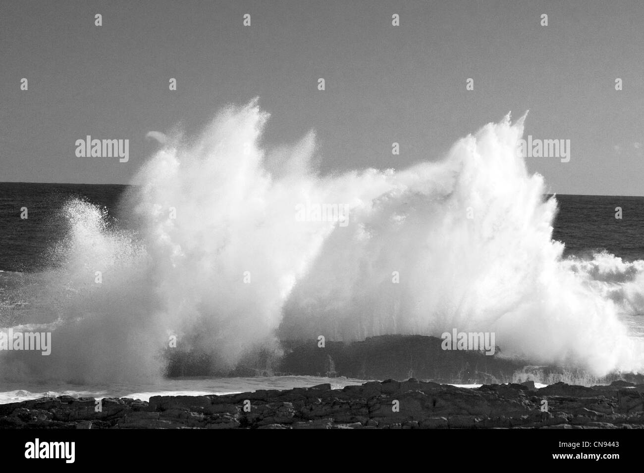 Storm'S River Mouth, Tsitsikamma Nature Reserve, Garden Route, Sudafrica Foto Stock