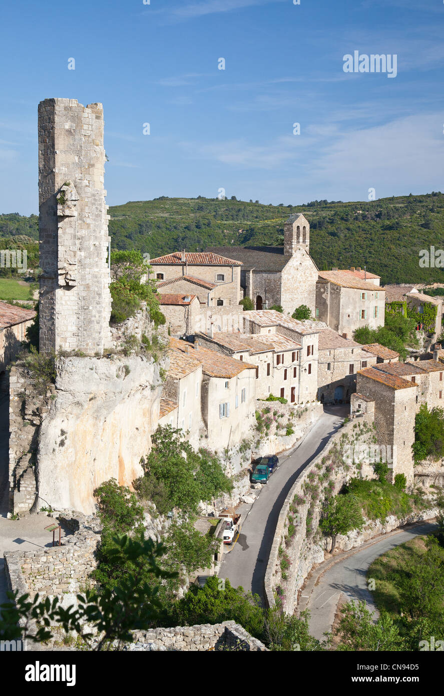 Francia, Herault, Minerve, denominata Les Plus Beaux Villages de France (i più bei villaggi di Francia) Foto Stock