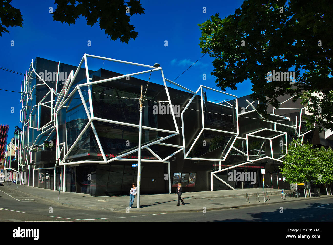 Australia, Victoria, Melbourne, Melbourne Recital Centre progettato dall architetto Ashton Raggatt McDougall e aperto nel 2009 Foto Stock
