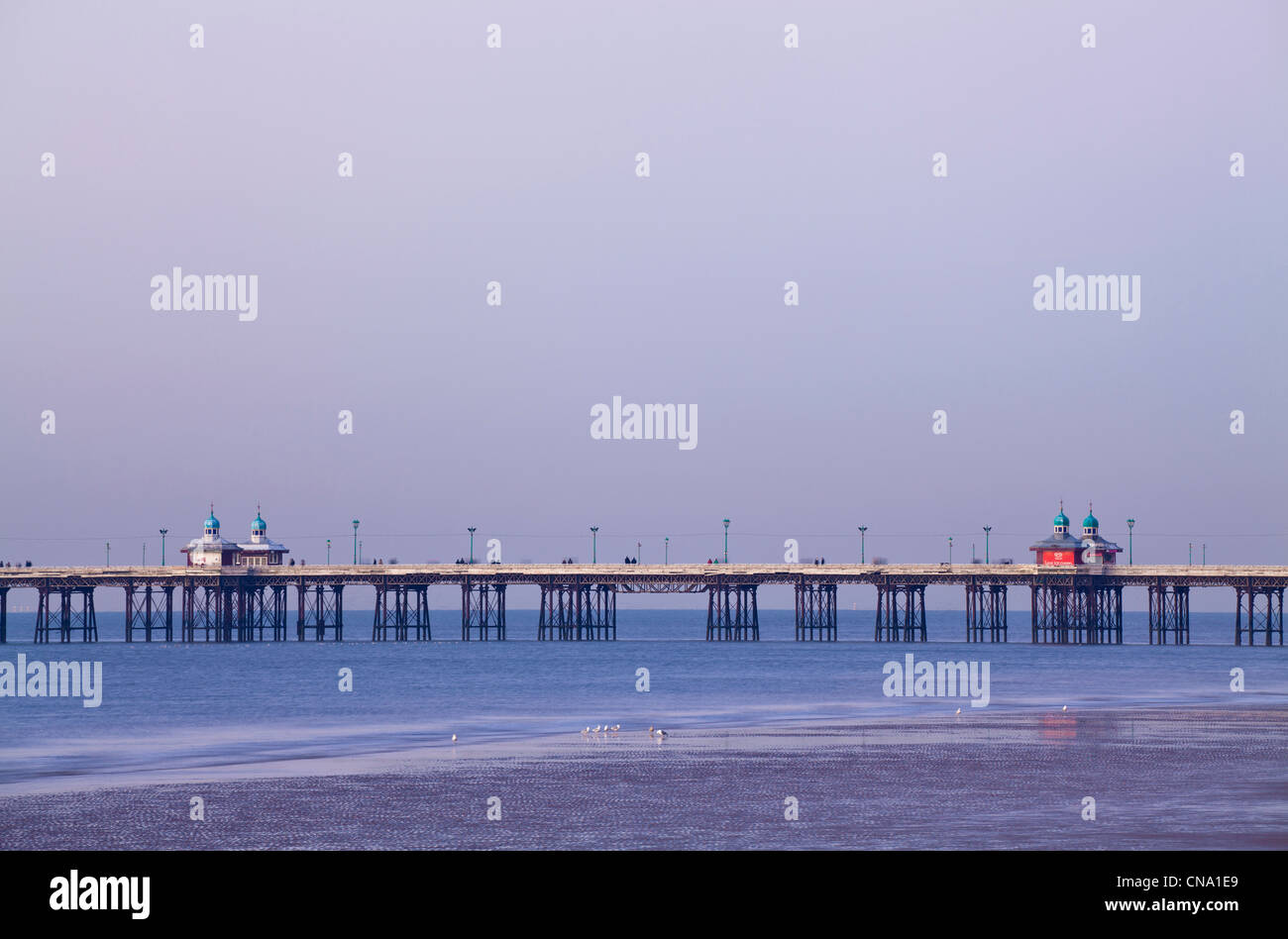 North Pier di Blackpool, Lancashire. Foto Stock