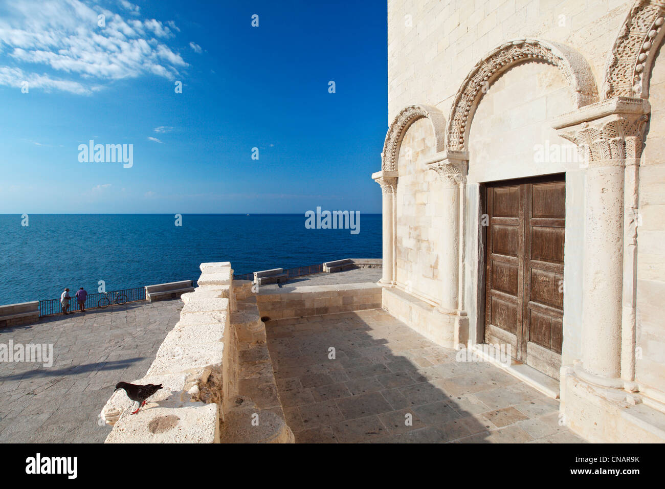 L'Italia, Puglia, Trani, Cattedrale di San Nicola Pellegrino Foto Stock