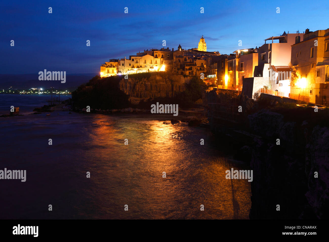 L'Italia, Puglia, Vieste Foto Stock