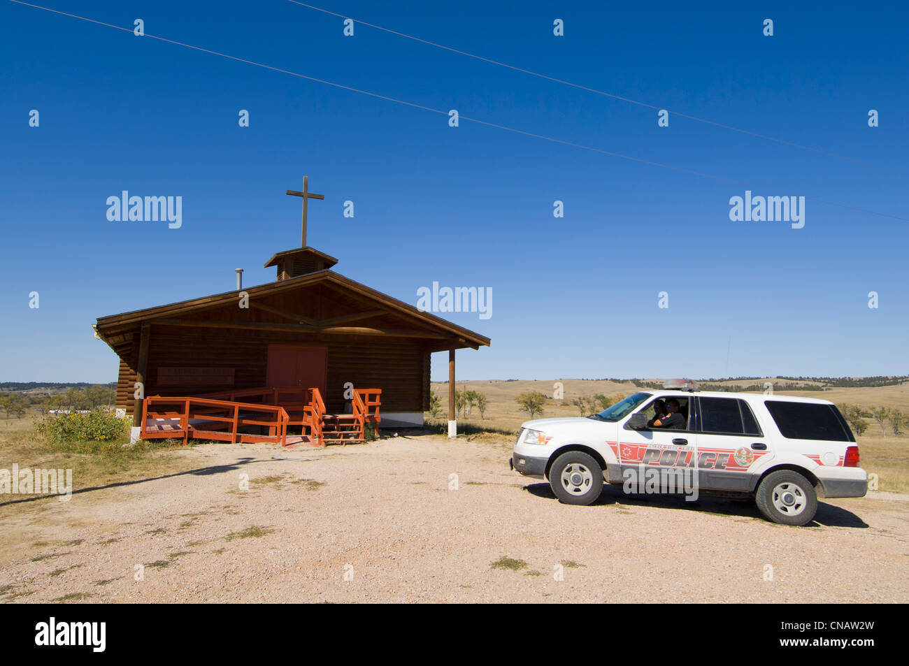 Stati Uniti, South Dakota, Pine Ridge indiano prenotazione Foto Stock