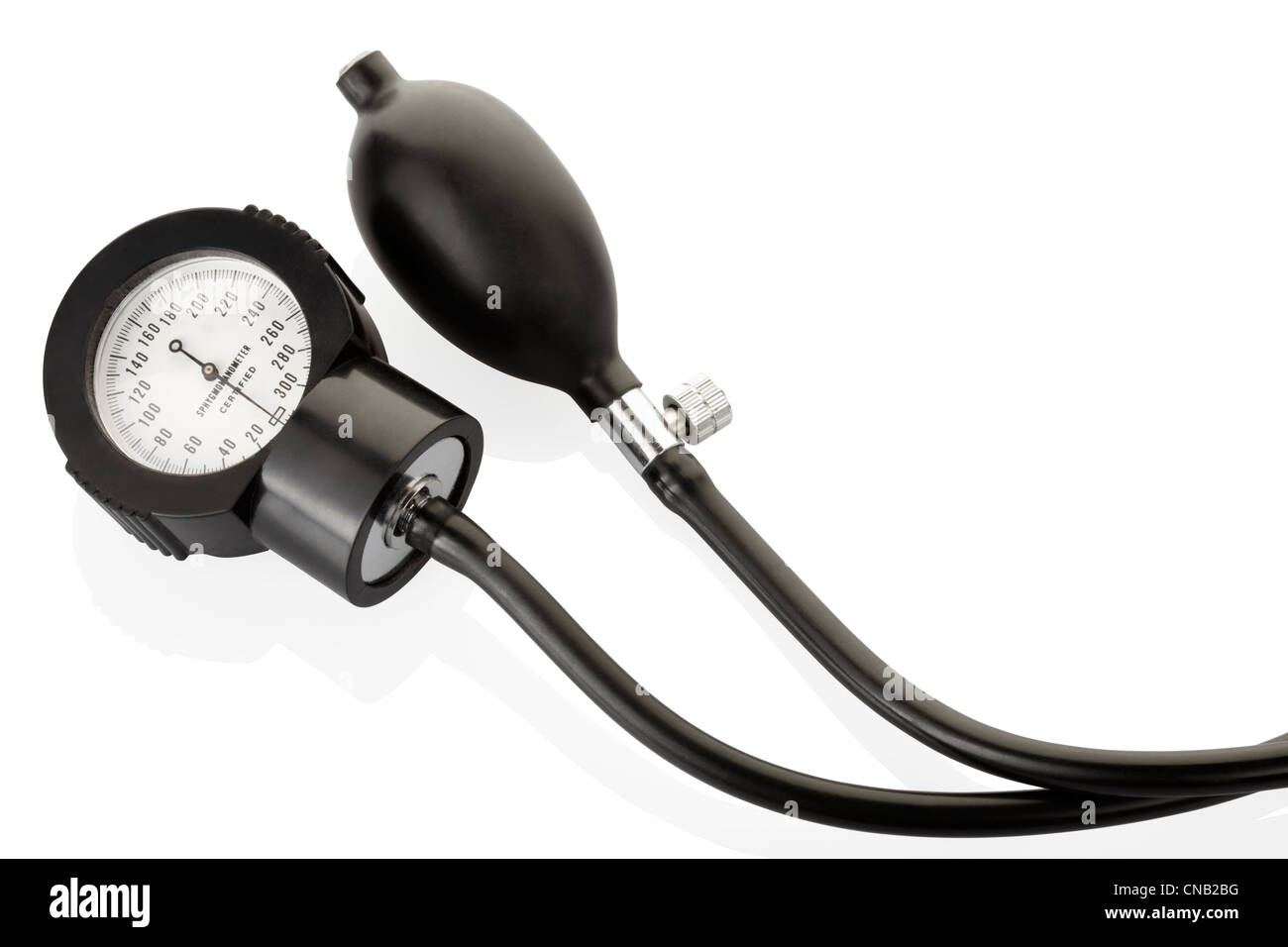 Sfigmomanometro della pressione del sangue strumento medicale Foto Stock