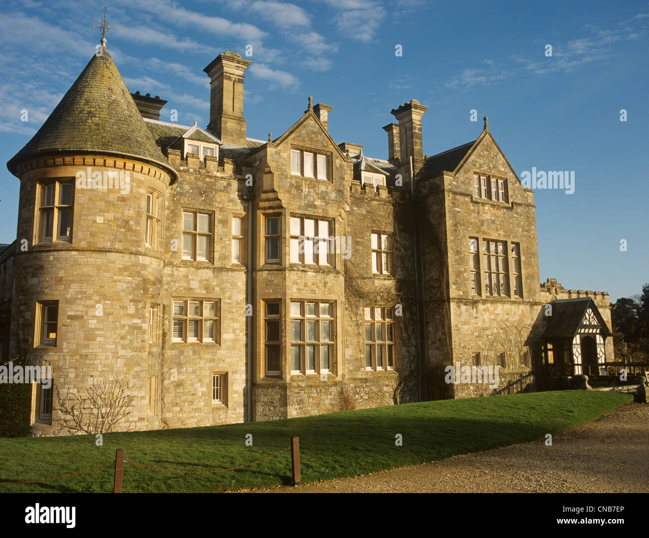 Beaulieu Hampshire National Motor Museum Palace House Foto Stock