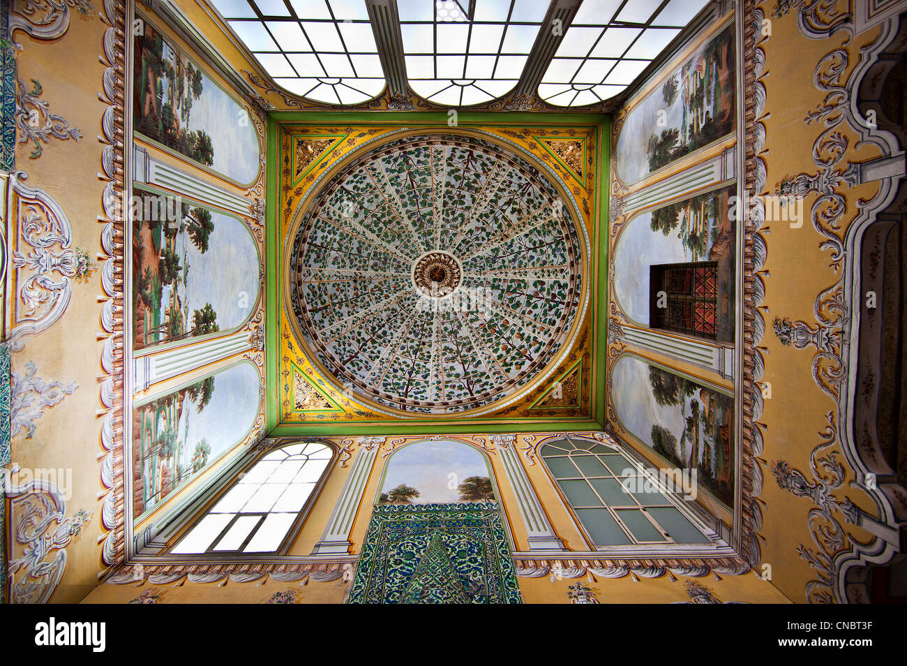 Gli appartamenti della regina madre, Harem, Il Palazzo di Topkapi, Istanbul, Turchia Foto Stock
