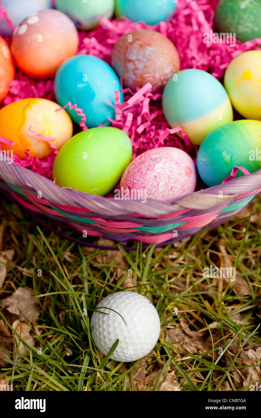 Uova di Pasqua, Foto Stock