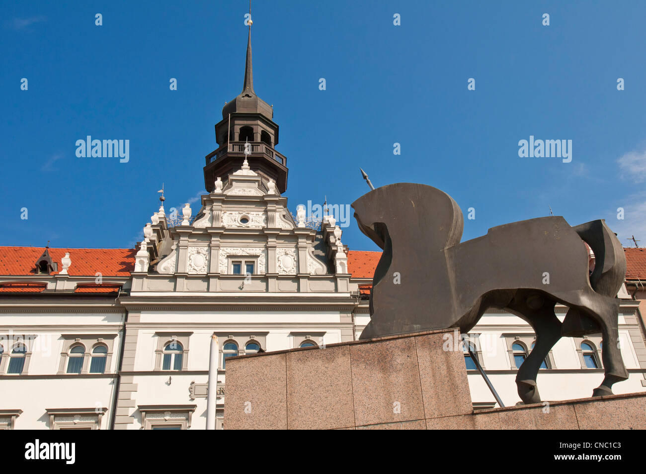 La Slovenia, inferiore Regione Stiria, Maribor, Capitale Europea della Cultura 2012, la città vecchia Foto Stock