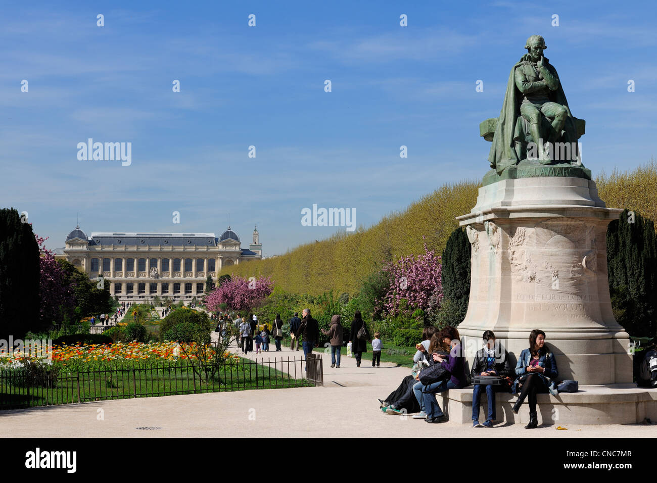 Francia, Parigi, Museo di Storia Naturale, le piante dei giardini e della Grande Galleria dell'evoluzione Foto Stock
