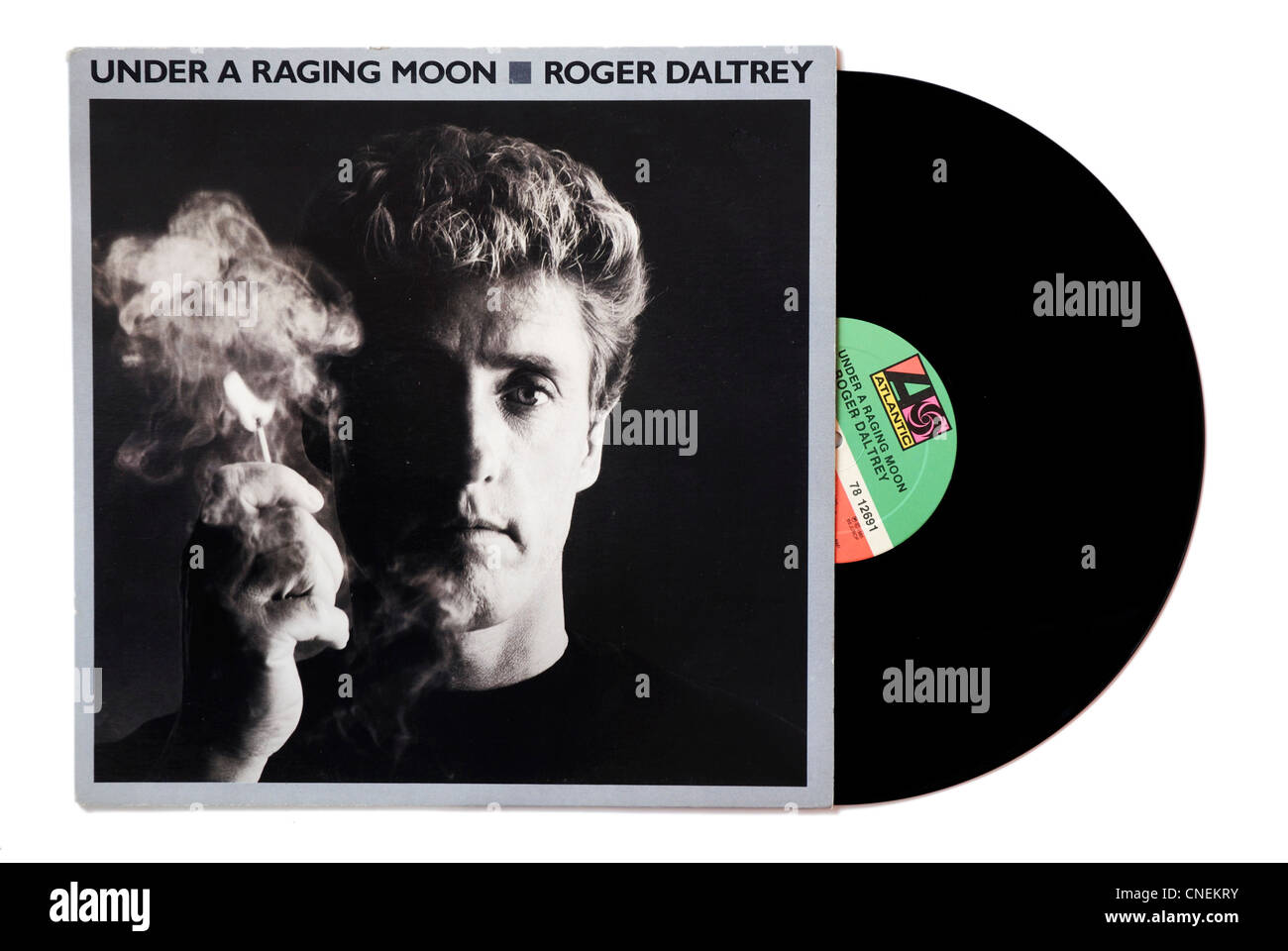 Roger Daltrey sotto una luna infuria album Foto Stock